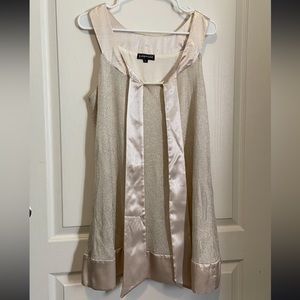 Rampage Gold Glitter Dress